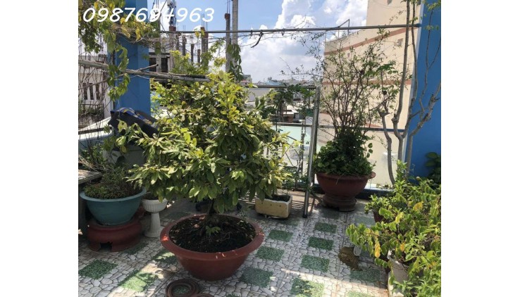 Q8 P2 DƯƠNG BÁ TRẠC XE HƠI ĐỖ CỬA HẺM THÔNG 4 TẦNG 4PN PHÙ HỢP ĐẶT VP CTY, SÁT Q1 7.xT
